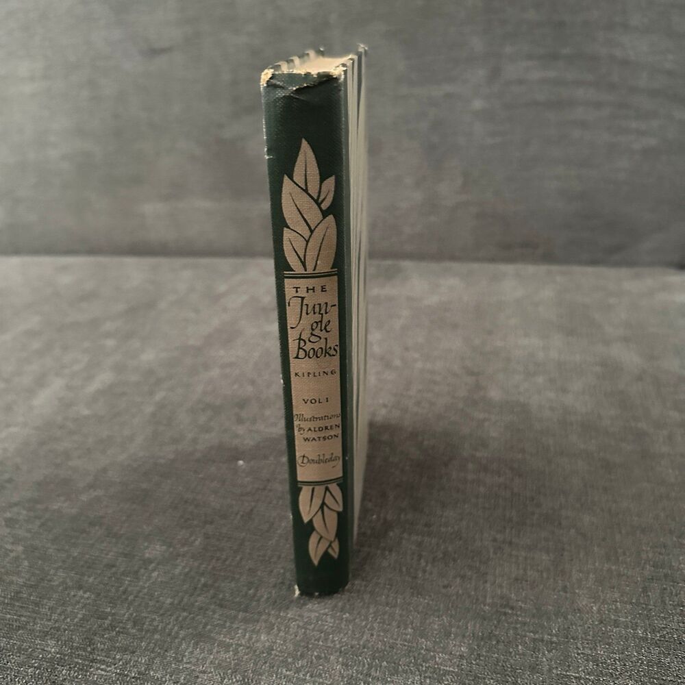 1948 edition of The Jungle Books by Rudyard Kipling, published by Doubleday
